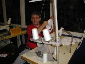  Mike making some fancy knickers at Underworld